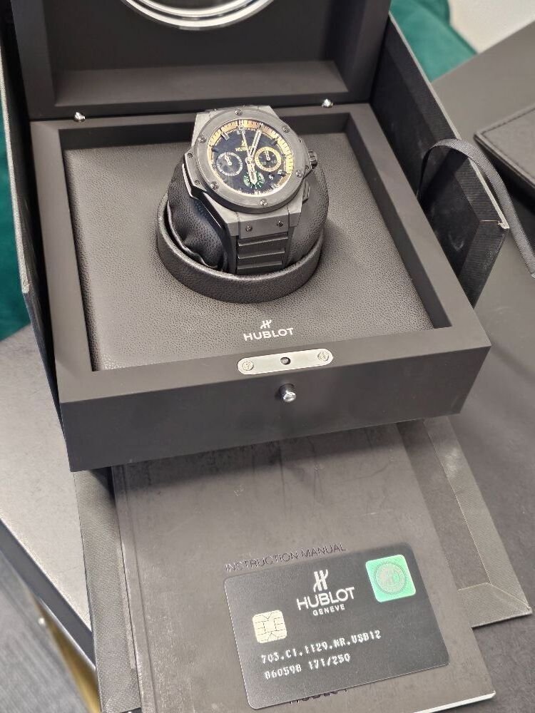 HUBLOT KING POWER USAIN BOLT LIMITED EDITION (250PCS ONLY) 2012