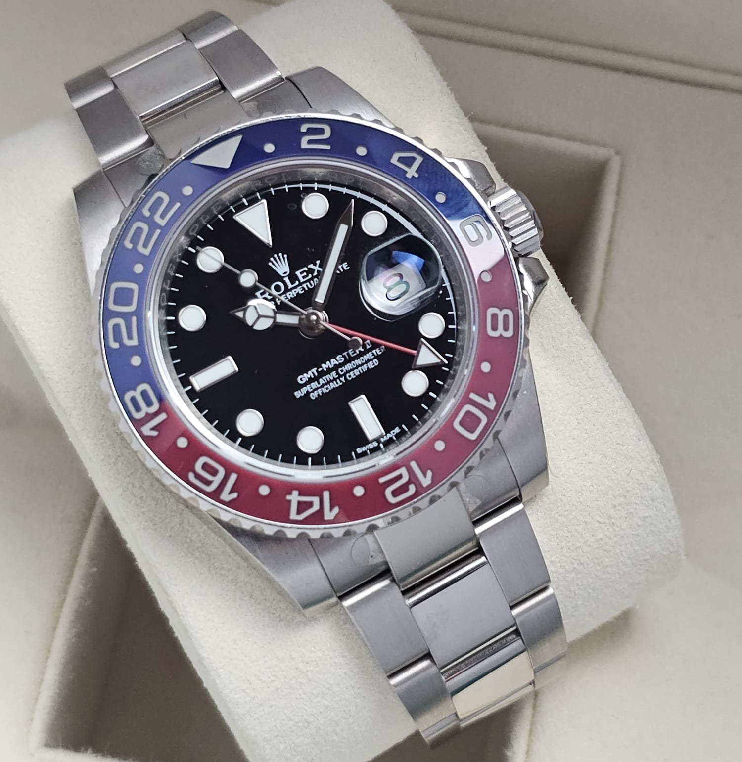 Rolex GMT-Master II White Gold -2016